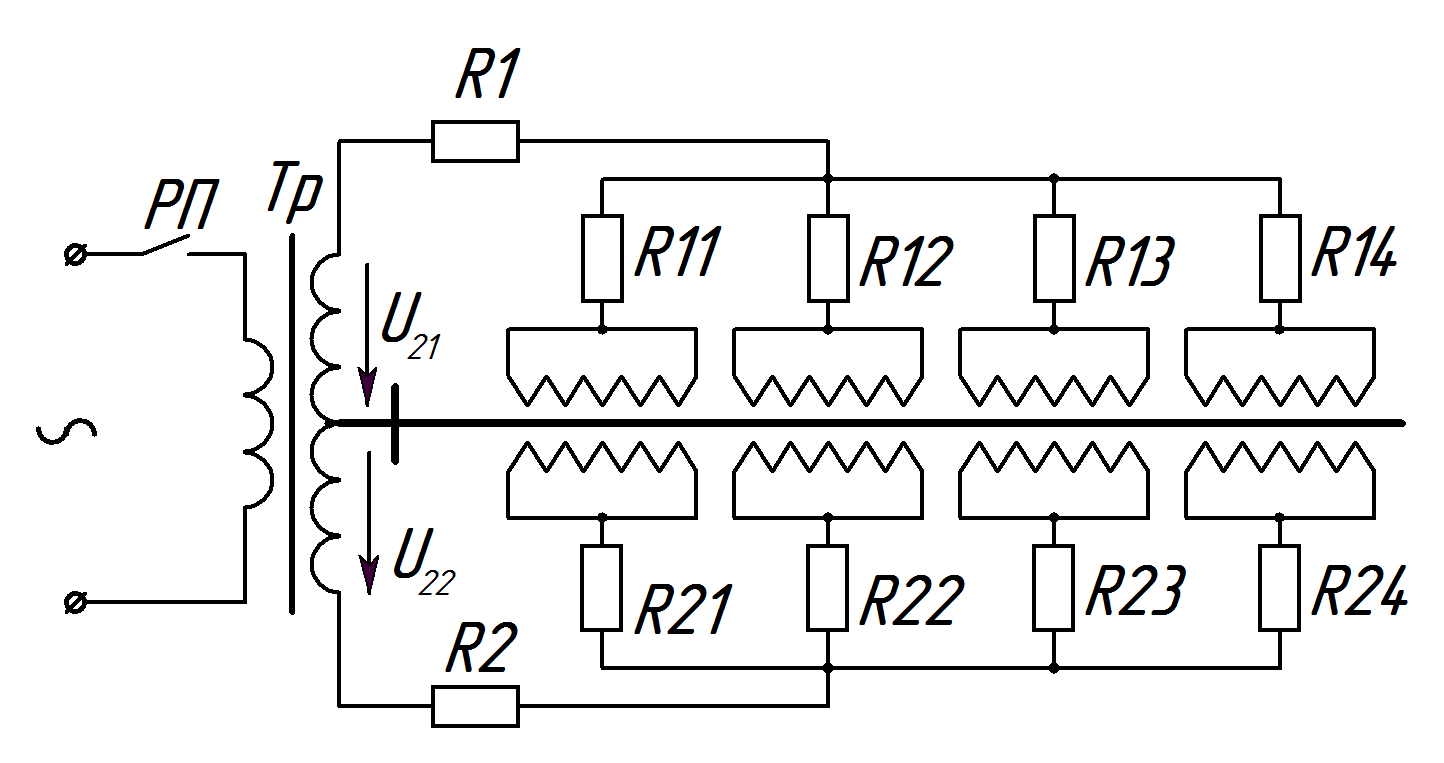 Высоковольтный генератор схема
